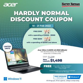 Harvey-Norman-Hardly-Normal-Discount-Coupons-Promotion3-350x350 10-21 Feb 2022: Harvey Norman Hardly Normal Discount Coupons Promotion