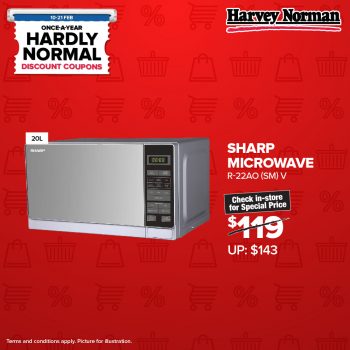 Harvey-Norman-Hardly-Normal-Discount-Coupons-Promotion5-350x350 10-21 Feb 2022: Harvey Norman Hardly Normal Discount Coupons Promotion