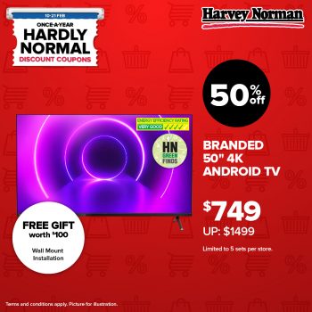 Harvey-Norman-Hardly-Normal-Discount-Coupons-Promotion8-350x350 10-21 Feb 2022: Harvey Norman Hardly Normal Discount Coupons Promotion