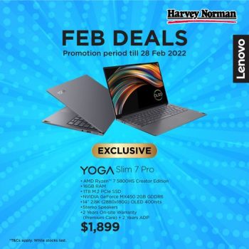Harvey-Norman-Lenovo-Yoga-Slim-7-Pro-Feb-Deals-350x350 9-28 Feb 2022: Harvey Norman Lenovo Yoga Slim 7 Pro Feb Deals