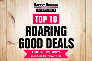 Harvey-Norman-Roaring-Good-Deals-at-Chai-Chee-350x233 7-11 Feb 2022: Harvey Norman Roaring Good Deals at Chai Chee