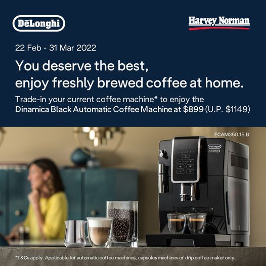Harvey Norman Coffee Connoisseurs Promotion 