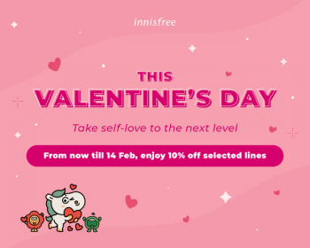 Innisfree-Valentines-Day-Promotion-350x280 9-14 Feb 2022: Innisfree Valentines Day Promotion