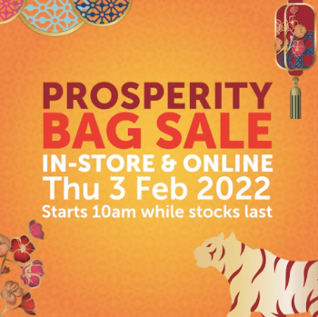 Isetan-350x349 3 Feb 2022 Onward: Takashimaya Department Store Prosperity Bags Sale