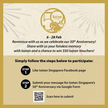 Isetan-50th-Anniversary-Giveaway-350x350 6-28 Feb 2022: Isetan 50th Anniversary Giveaway