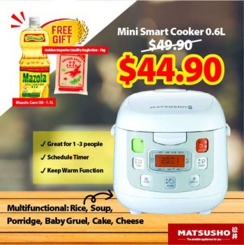 Japan-Home-Matsusho-Thick-Pot-Rice-Cooker-0.6L-Promotion-350x351 19 Feb 2022 Onward: Japan Home Matsusho Thick Pot Rice Cooker (0.6L) Promotion