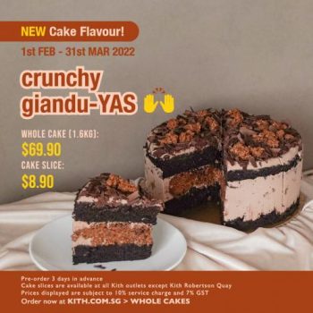 Kith-Cafe-Crunchy-Giandu-YAS-Cake-Promotion-350x350 1 Feb-31 Mar 2022: Kith Cafe Crunchy Giandu-YAS Cake Promotion