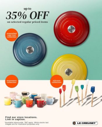 Le-Creuset-35-Off-Promotion-350x438 18-28 Feb 2022: Le Creuset 35% Off Promotion