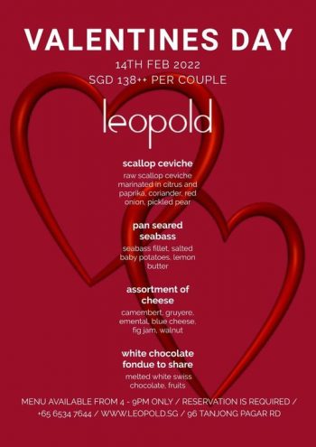 Leopold-Valentines-Day-Exclusive-Promotion-350x495 14 Feb 2022: Leopold Valentines Day Exclusive Promotion