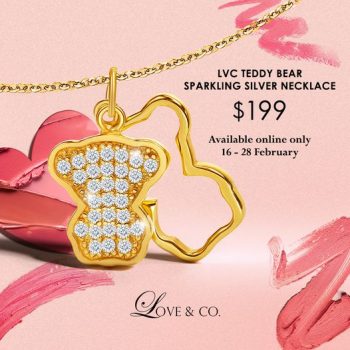 Love-Co.-LVC-Teddy-Bear-Necklace-Promotion-350x350 16-28 Feb 2022: Love & Co. LVC Teddy Bear Necklace Promotion