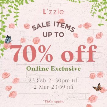 Lzzie-Online-Exclusive-Sale-350x350 23 Feb-2 Mar 2022: L'zzie Online Exclusive Sale