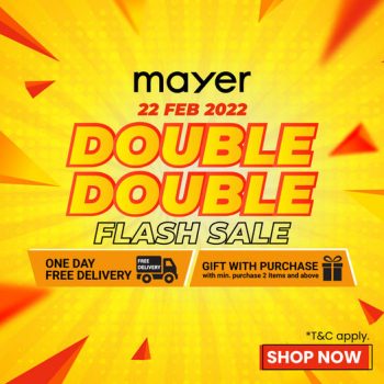 Mayer-Marketing-Pte-Ltd-One-Day-Flash-Sale-1-350x350 22 Feb 2022: Mayer Marketing Pte Ltd One Day Flash Sale