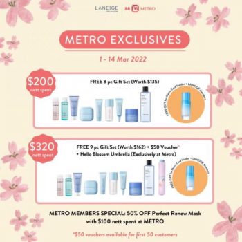 Metro-Laneige-Brand-Day-Sale6-350x350 3-31 Mar 2022: Metro Laneige Brand Day Sale