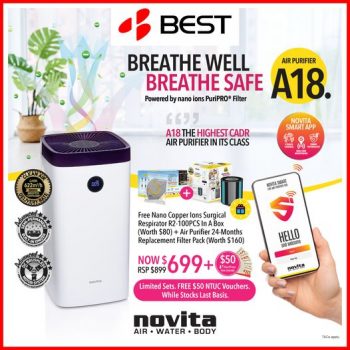 Novita-A18-Launch-Special-Promotion-at-BEST-Denki-350x350 16 Feb 2022 Onward: Novita A18 Launch Special Promotion at BEST Denki