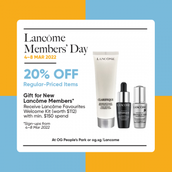 OG-Lancôme-Members-Day-Promotion-350x350 4-8 Mar 2022: OG Lancôme Members’ Day Promotion