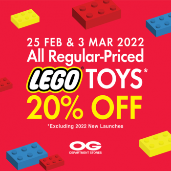 OG-fave-LEGO-toys-Promotion-350x350 25 Feb-3 Mar 2022: OG fave LEGO toys Promotion