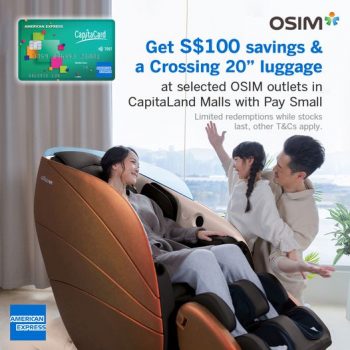 OSIM-American-Express-Promotion-at-CapitaLand-Malls-350x350 23 Feb-5 Apr 2022: OSIM American Express Promotion at CapitaLand Malls