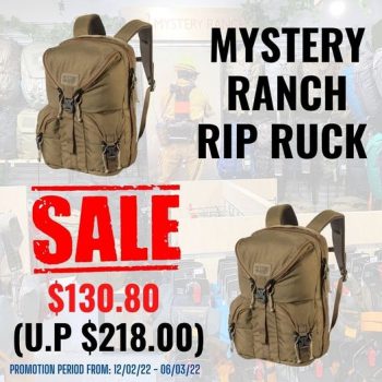 Outdoor-Life-Mystery-Ranch-RIP-RUCK-Sale-350x350 12 Feb-6 Mar 2022: Outdoor Life Mystery Ranch RIP RUCK Sale