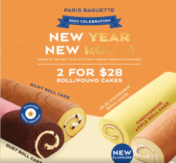 Paris-Baguette-Singapore-350x323 21-28 Feb 2022: Paris Baguette New Rolls Promotion