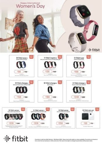 Parisilk-Fitbits-fitness-products-this-Womens-Day-Promotion-350x495 24 Feb-20 Mar 2022: Parisilk Fitbit's fitness products this Women's Day Promotion