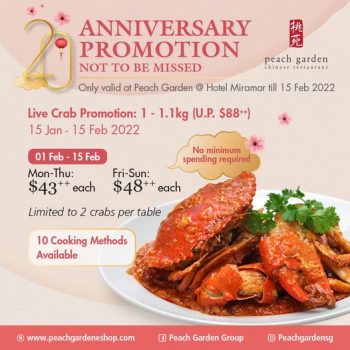 Peach-Garden-Group-crab-feast-Promotion-350x350 12-15 Feb 2022: Peach Garden Group crab feast Promotion