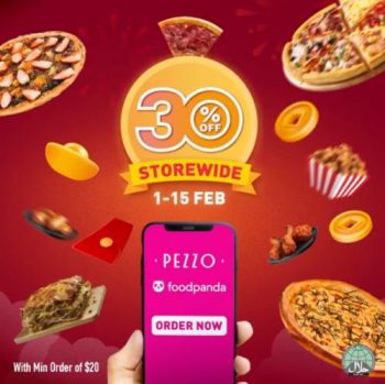 Pezzo-Pizza-FoodPanda-CNY-30-OFF-Promotion-350x349 1-15 Feb 2022: Pezzo Pizza FoodPanda CNY 30% OFF Promotion