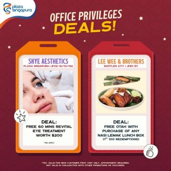 Plaza-Singapura-office-privileges-Deals-350x350 9-28 Feb 2022: Plaza Singapura office privileges Deals