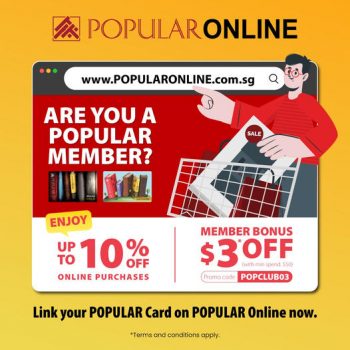 Popular-Bookstore-POPULAR-Card-to-POPULAR-Online-Promotion-350x350 15 Feb 2022 Onward: Popular Bookstore POPULAR Card to POPULAR Online Promotion