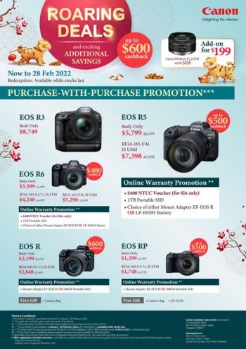 SLR-Revolution-Canon-Additional-Savings-Promotion-350x495 7-28 Feb 2022: SLR Revolution Canon Additional Savings Promotion