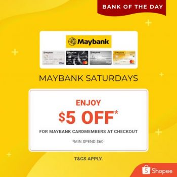 Shopee-Maybank-Card-Saturday-5-OFF-Promotion-350x350 7 Feb 2022 Onward: Shopee Maybank Card Saturday $5 OFF Promotion
