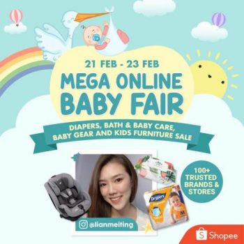 Shopee-Mega-Online-Baby-Fair-Sale-350x350 21-23 Feb 2022: Shopee Mega Online Baby Fair Sale