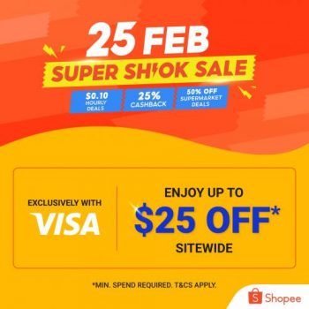 Shopee-Super-Shiok-Sale-Visa-Promotion-350x350 25 Feb 2022: Shopee Super Shiok Sale Visa Promotion