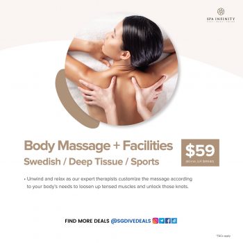Spa-Infinity-Body-massage-and-spa-first-trial-Promotion-350x350 7 Jan - 1 Mar 2022: Spa Infinity Body massage and spa first-trial Promotion