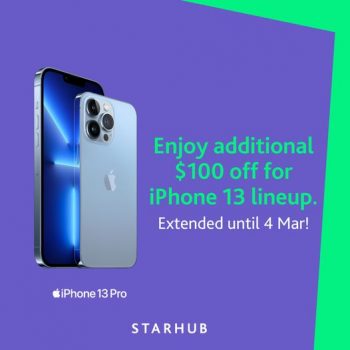 StarHub-iPhone-13-lineup-Promotion-350x350 23 Feb-4 Mar 2022: StarHub iPhone 13 lineup Promotion
