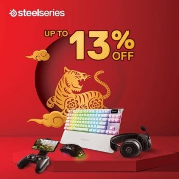 SteelSeries-13-OFF-Promotion-350x350 2-4 Feb 2022: SteelSeries 13% OFF Promotion