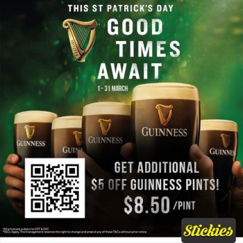 Stickies-Bar-St.-Patricks-Day-Month-Promotion-350x350 21 Feb 2022 Onward: Stickies Bar St. Patrick's Day Month Promotion