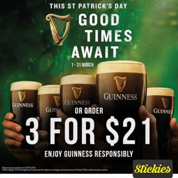 Stickies-Bar-St.-Patricks-Day-Month-Promotion1-350x350 21 Feb 2022 Onward: Stickies Bar St. Patrick's Day Month Promotion