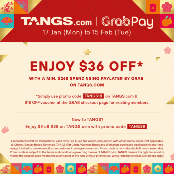 TANGS-Exclusive-Promotion-350x350 17 Jan-15 Feb 2022: TANGS and GrabPay Exclusive Promotion