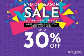 Takashimaya-Department-Store-End-of-Season-Sale-350x233 3-12 Feb 2022: Takashimaya Department Store End of Season Sale