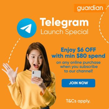 Telegram--350x350 14 Feb 2022 Onward: Guardian Telegram Promotion