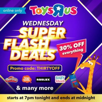 Toys22R22Us-WEDNESDAY-SUPER-FLASH-DEALS-350x350 9 Feb 2022 Onward: Toys"R"Us WEDNESDAY SUPER FLASH DEALS