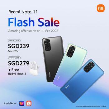 Xiaomi-Note11-FLASH-SALE-350x350 11 Feb 2022 Onward: Xiaomi Note11 FLASH SALE