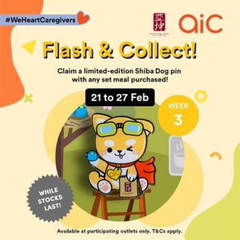 Ya-Kun-Kaya-Toast-Shiba-Dog-Pin-Flash-and-Collect-Giveaway-350x350 21-27 Feb 2022: Ya Kun Kaya Toast Shiba Dog Pin Flash and Collect Giveaway