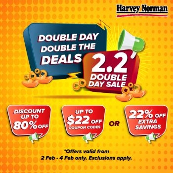 b1-350x350 2-4 Feb 2022: Harvey Norman double the Deals