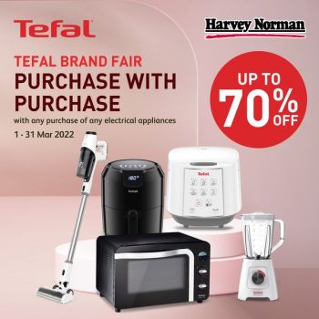 1-31-Mar-2022-Harvey-Norman-Tefals-electrical-appliances-Promotion-350x350 1-31 Mar 2022: Harvey Norman Tefal’s electrical appliances Promotion