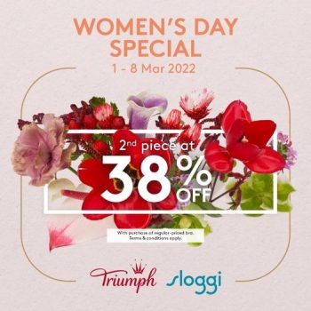 1-8-Mar-2022-Isetan-Triumph-and-Sloggi-Womens-Day-Special-Promotion-350x350 1-8 Mar 2022: Isetan Triumph and Sloggi Women's Day Special Promotion