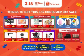 10-15-Mar-2022-Shopee-3.15-Consumer-Day-Sale--350x233 10-15 Mar 2022: Shopee 3.15 Consumer Day Sale