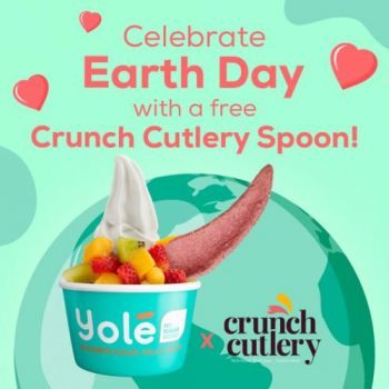 10-Mar-2022-Onward-Yole-Earth-Day-Promotion-FREE-Crunch-Cutlery-Spoon--350x350 10 Mar 2022 Onward: Yole Earth Day Promotion FREE Crunch Cutlery Spoon