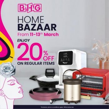 11-13-Mar-2022-BHG-Home-Bazaar-Sale-20-OFF-350x350 11-13 Mar 2022: BHG Home Bazaar Sale 20% OFF