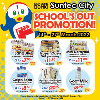 11-27-Mar-2022-DON-DON-DONKI-Schools-Out-Hello-Holidays-Promotion-350x350 11-27 Mar 2022:DON DON DONKI School's Out, Hello Holidays Promotion